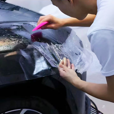 Harga yang bagus Self-Healing Automotive Paint Protection Film Auto Repair 130μm PPF Tpu Film Untuk Mobil on line