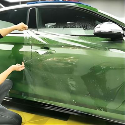 Harga yang bagus Tpu Film Dan Mobil Invisible Wrap Pakaian Hydrophobic Coating Pelindung Mobil Wrap on line