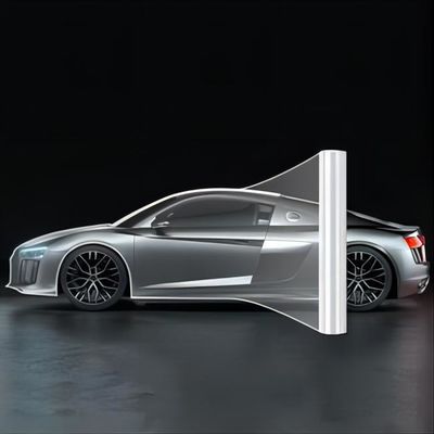 Harga yang bagus 7.5 Mil TPU Lubrizol Hydrophobic Clear Car Paint Protective Film Tidak Merah 8 Tahun Garansi on line