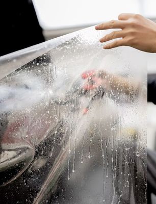 Harga yang bagus Film pelindung cat-PPF-transparan-bra-car wrap-transparan-Tanius-car detail on line