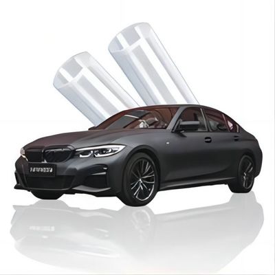 Harga yang bagus Tpu Ppf 7.5mil Heat Healing Film Untuk Mobil Self-Healing Wrap 42N Tear Strength on line