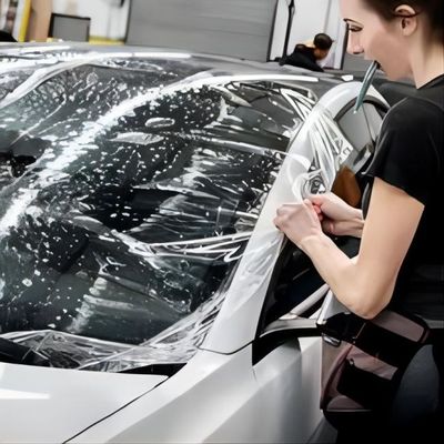 Harga yang bagus Super Strong Stretch TPU Cat Mobil Pelindung Film Penyembuhan Sendiri PPF Transparan on line