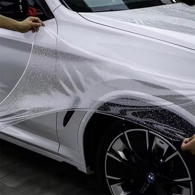 Harga yang bagus PPF Terbentuk dari Film Wrap Karoseri Mobil Vinyl Roll Self Healing Paint Protective Film PPF Untuk Mobil on line