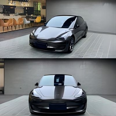 Harga yang bagus Self Healing Scratch Black Paint Protection Film TPU PPF 1.52*15m Bungkus mobil on line