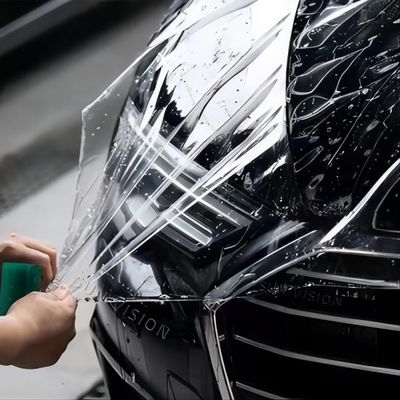 Harga yang bagus Tpu Ppf Self Healing Anti Scratch Gloss Film pelindung warna mobil transparan Hidrofobik on line