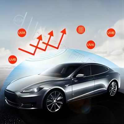 Harga yang bagus 70% Penolakan Panas Pengendalian Sinar Matahari Film Jendela Mobil Lapisan Ganda Mengurangi Sinar 2 Mil on line