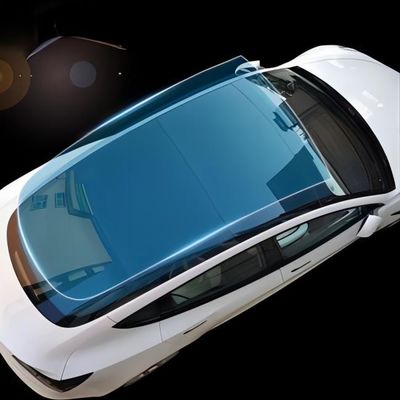 Harga yang bagus Polyester Solar Control Film Jendela Mobil Self Adhesive Perlindungan UV 99% on line