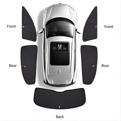 Harga yang bagus Dark 2 Mil Polyester Sun Control Window Film Untuk Mobil Dengan Instalasi Self Adhesive on line